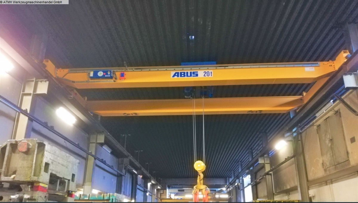 used Machines available immediately Cranes ABUS Laufkran ZLK 20 T