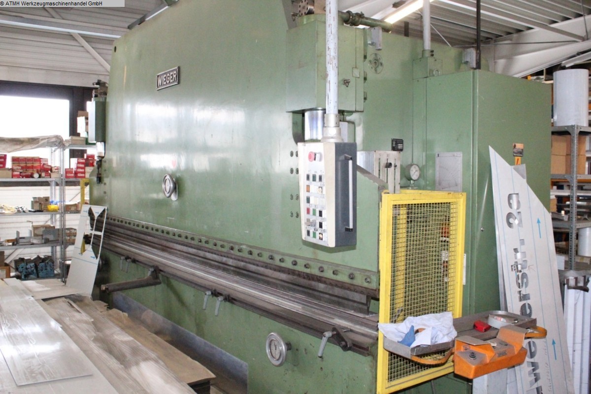used Machines available immediately Hydr. pressbrake WIEGER AWHC 160/45 HH 300