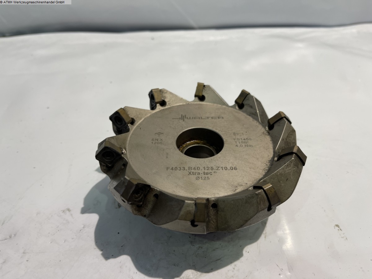 used Machines available immediately Insert milling cutter WALTER 125mm