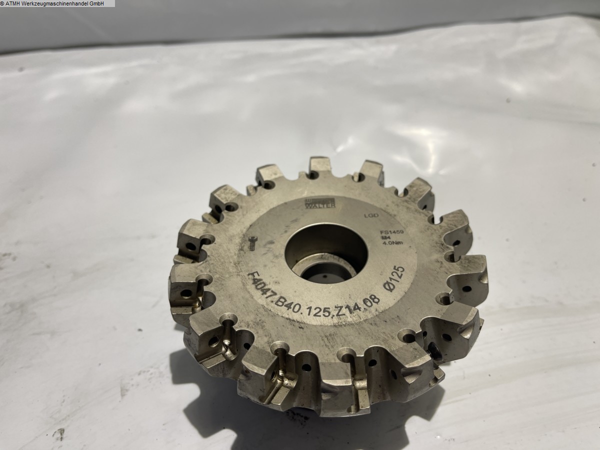 used Machines available immediately Insert milling cutter WALTER 125mm