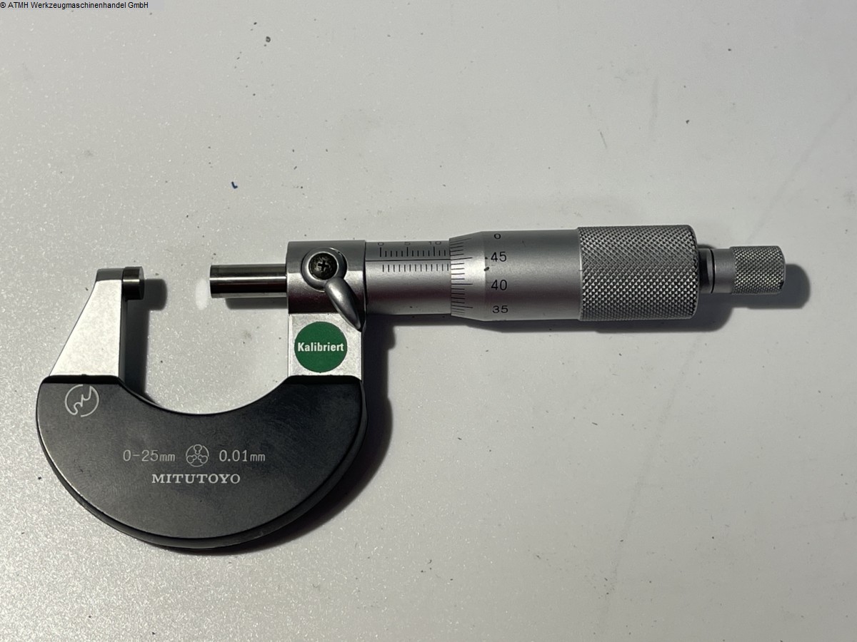 used Machines available immediately Measurement equipment MITUTOYO Bügelmessschraube 0-25mm