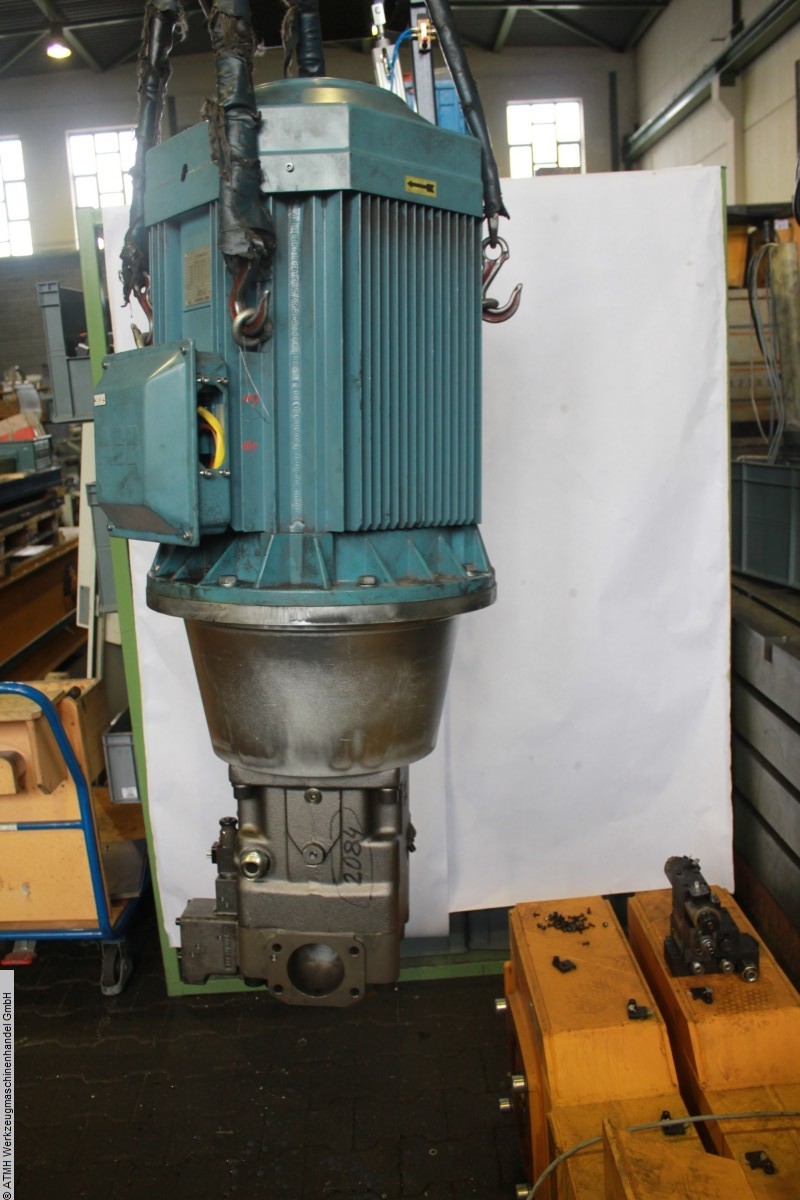 used Machines available immediately Pumping Set ABB + Brueninghaus Hydromatik Hydraulikpumpe + Motor