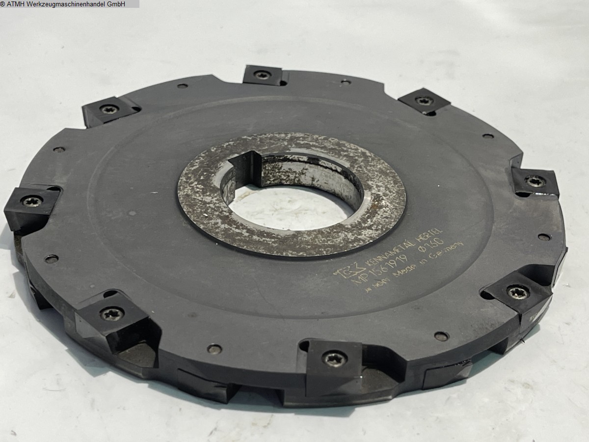used Machines available immediately Side milling cutter KENNAMETAL Scheibenfraeser