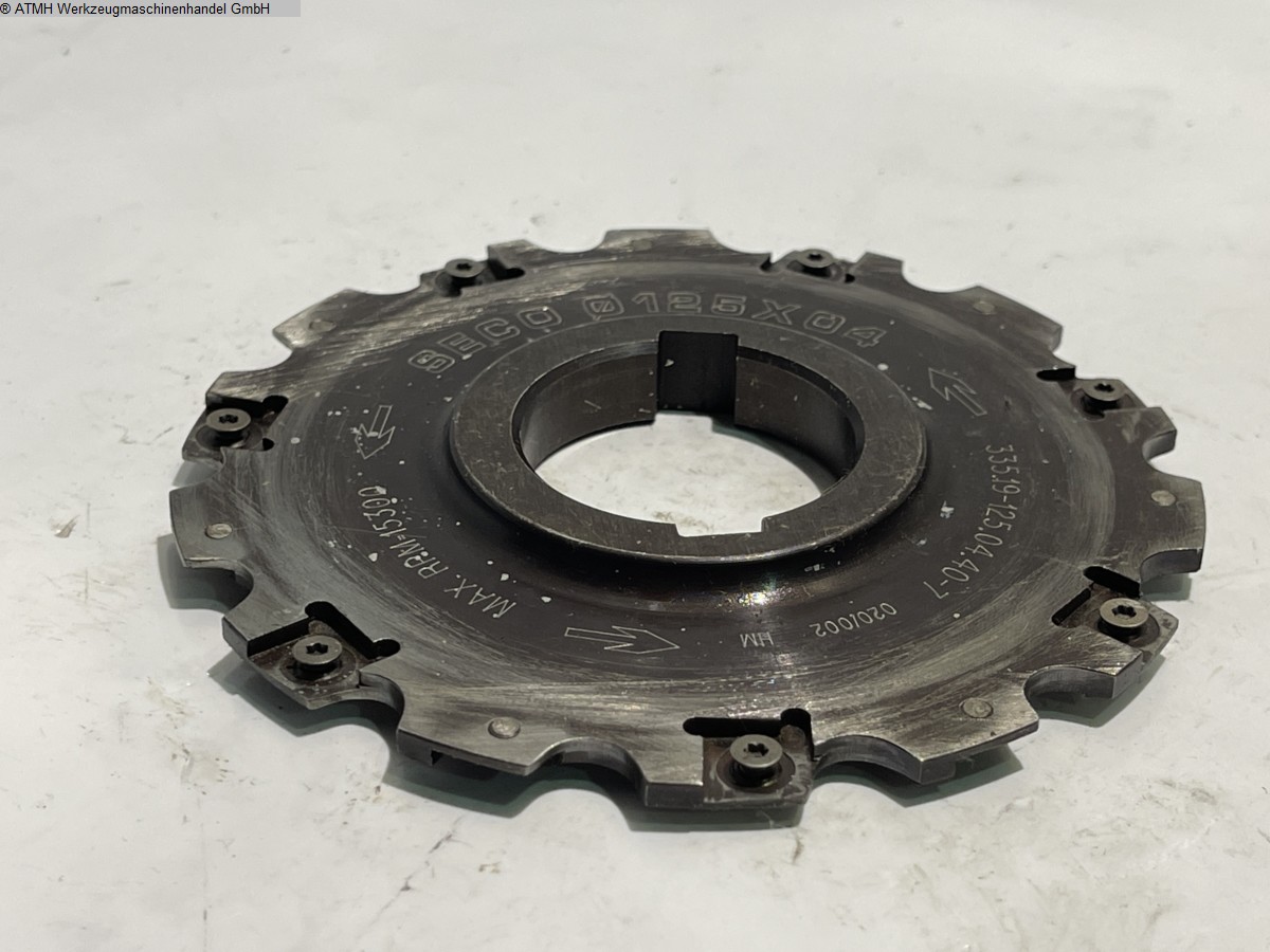 used Machines available immediately Side milling cutter SECO 125mm