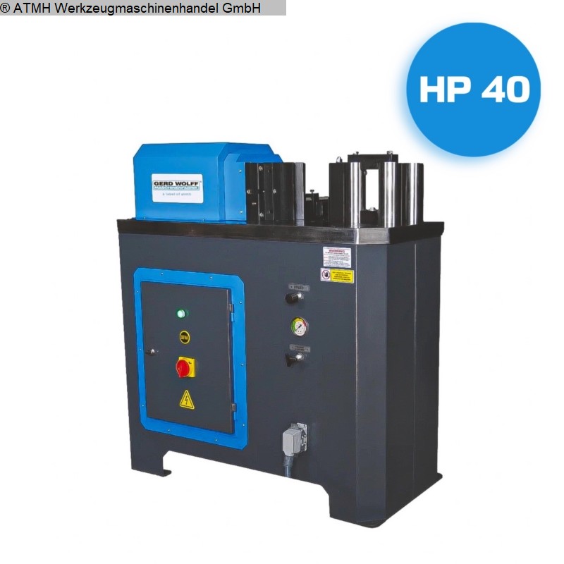 used Machines available immediately Straightening- and Bending Machine GERD WOLFF HP 40 - Horizontal