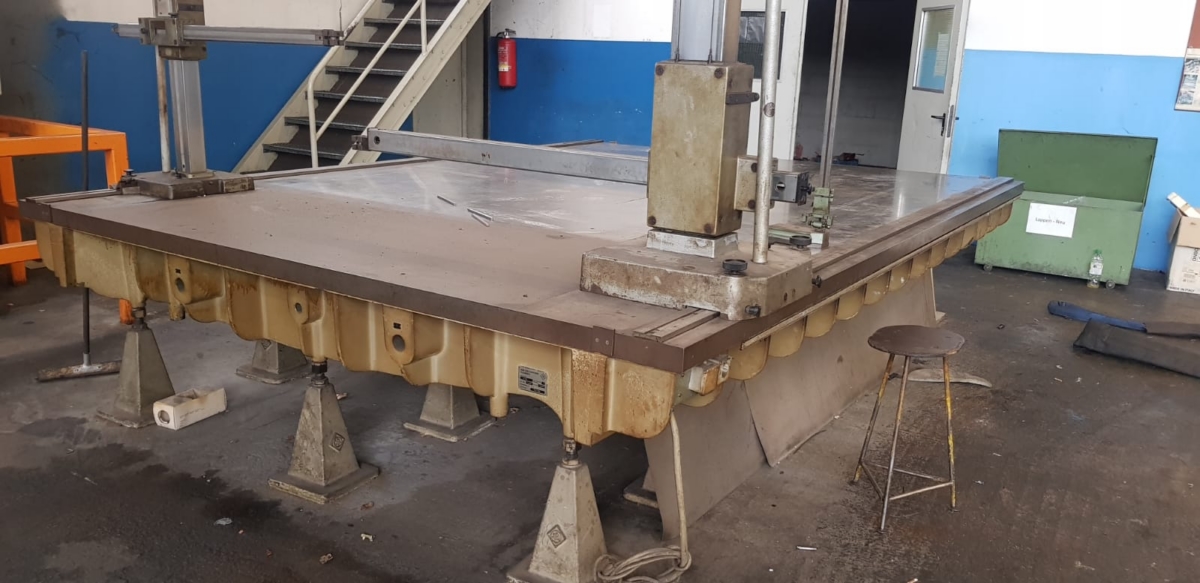 used Machines available immediately Surface Plate JOHANN FISCHER 3000x4000mm