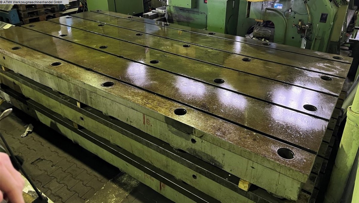 used Machines available immediately bolster plate FARO 5100x2500x400mm