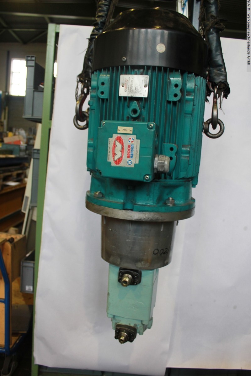 gebrauchte Maschinenzubehör Pumpenaggregat BROOK HANSEN + DENISON Hydraulikpumpe + Motor