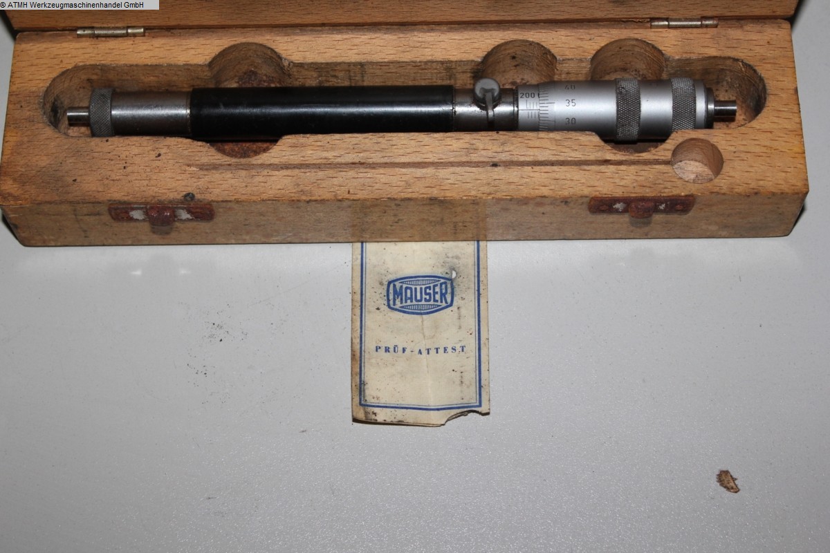 gebrauchte Messwerkzeuge Innenmikrometer MAUSER 200-225mm gebrauchte Messwerkzeuge Innenmikrometer MAUSER 200-225mm