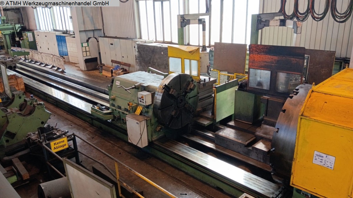 used Metal Processing Heavy Duty Lathe WALDRICH-SIEGEN CNC-Drehmaschine 22000 mm