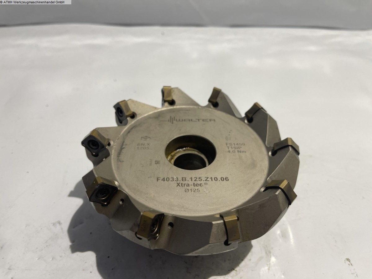 used Metal Processing Insert milling cutter WALTER 125mm