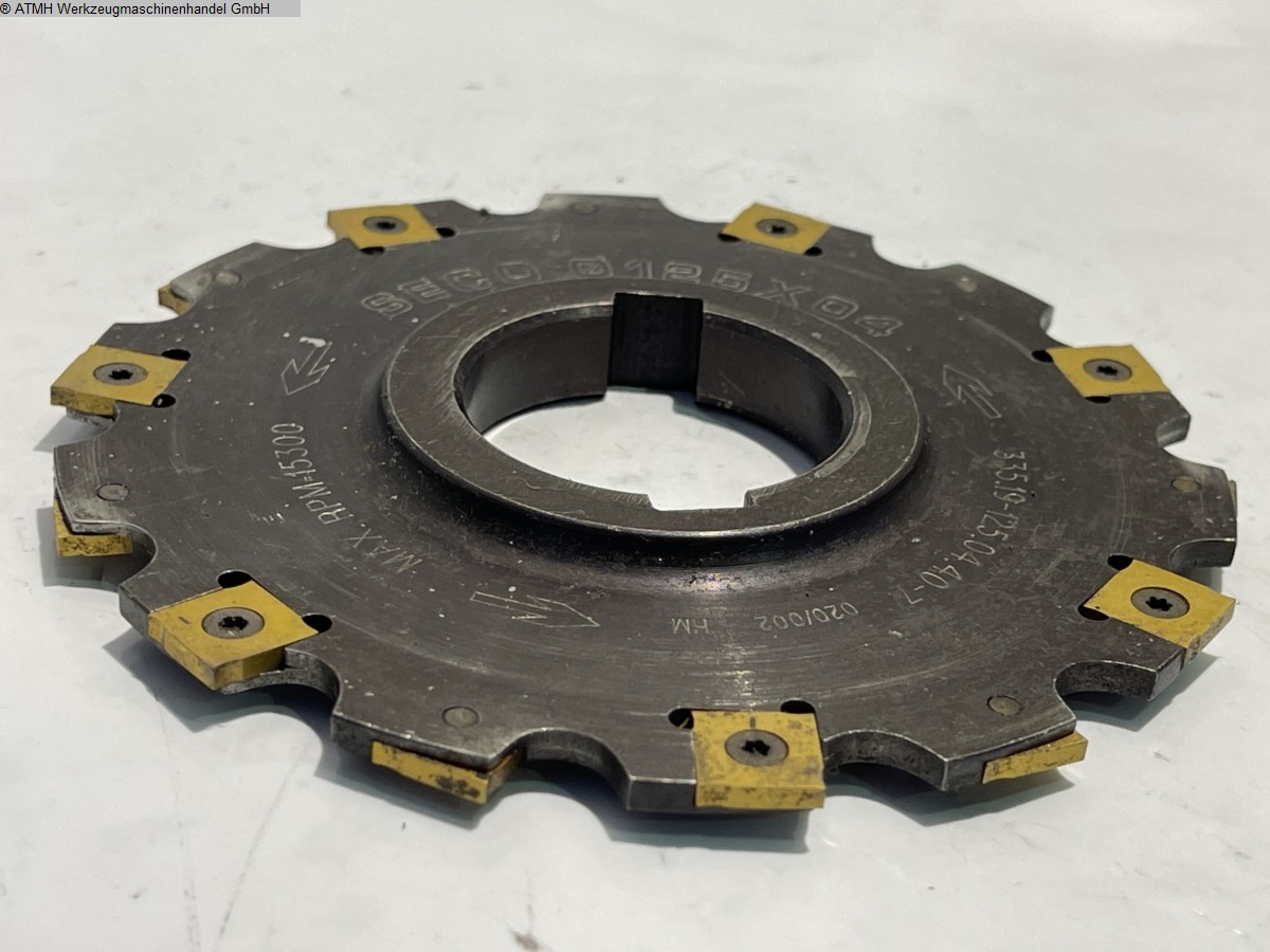 used Metal Processing Side milling cutter SECO 125mm