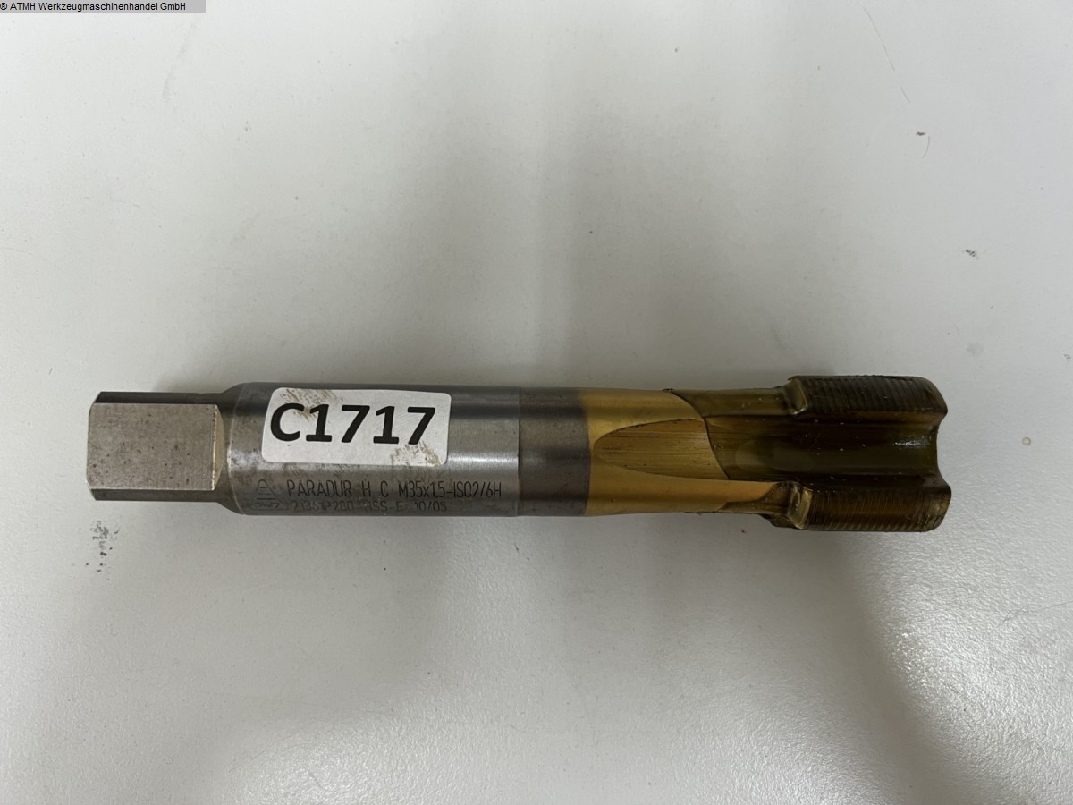 used Metal Processing drill bit PWZ Maschinengewindebohrer M35x1,5
