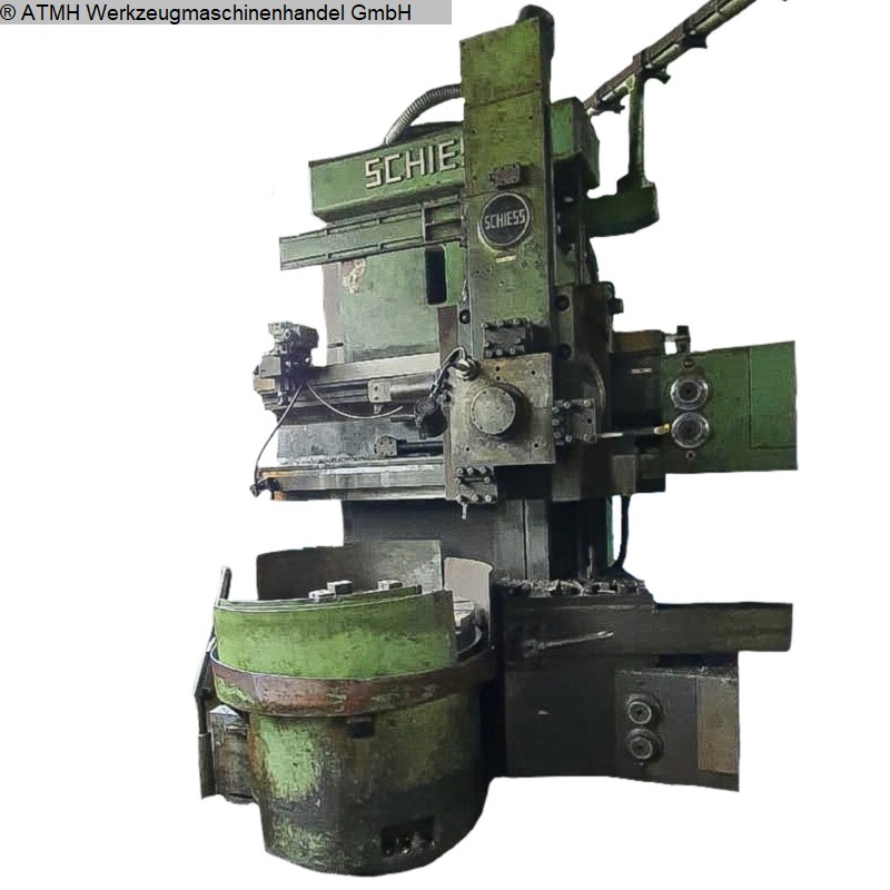 gebrauchte Metallbearbeitungsmaschinen Karusselldrehmaschine - Einständer SCHIESS 14 DKE 100