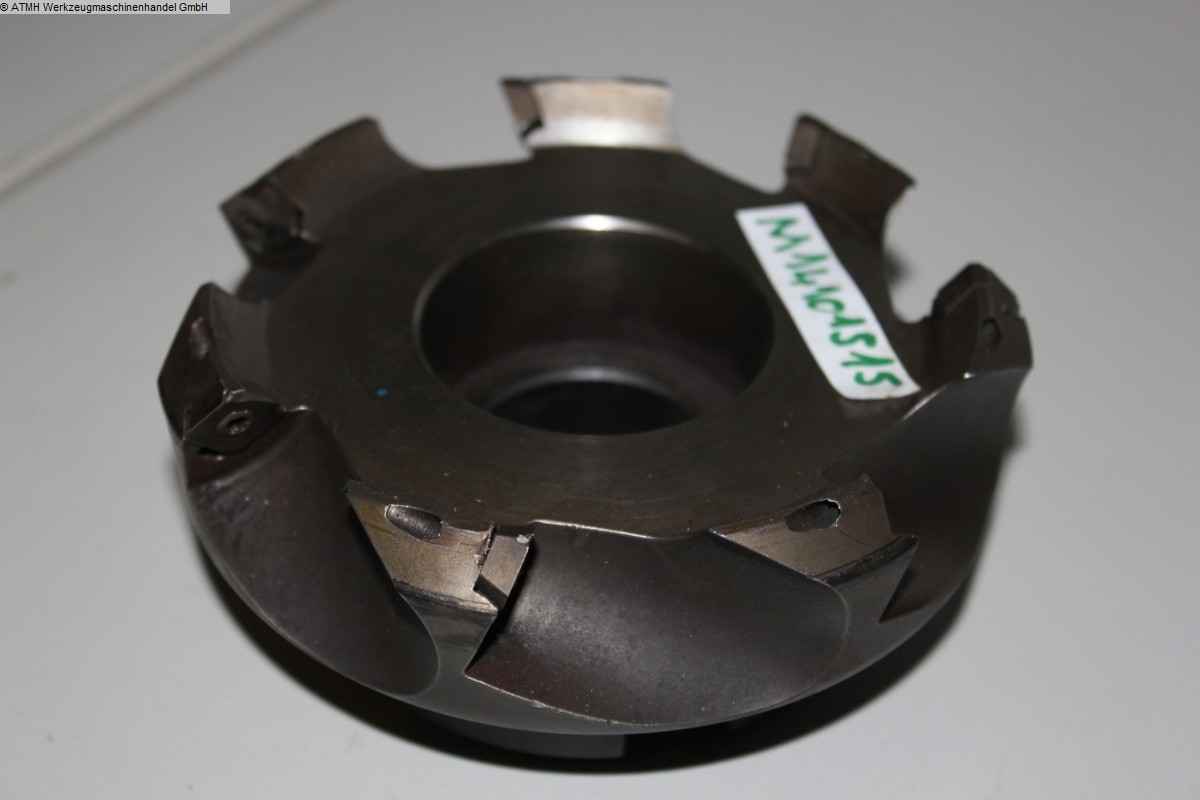 gebrauchte Metallbearbeitungsmaschinen Messerkopf CLARKSON Wendeplattenfraeser-Ø125mm
