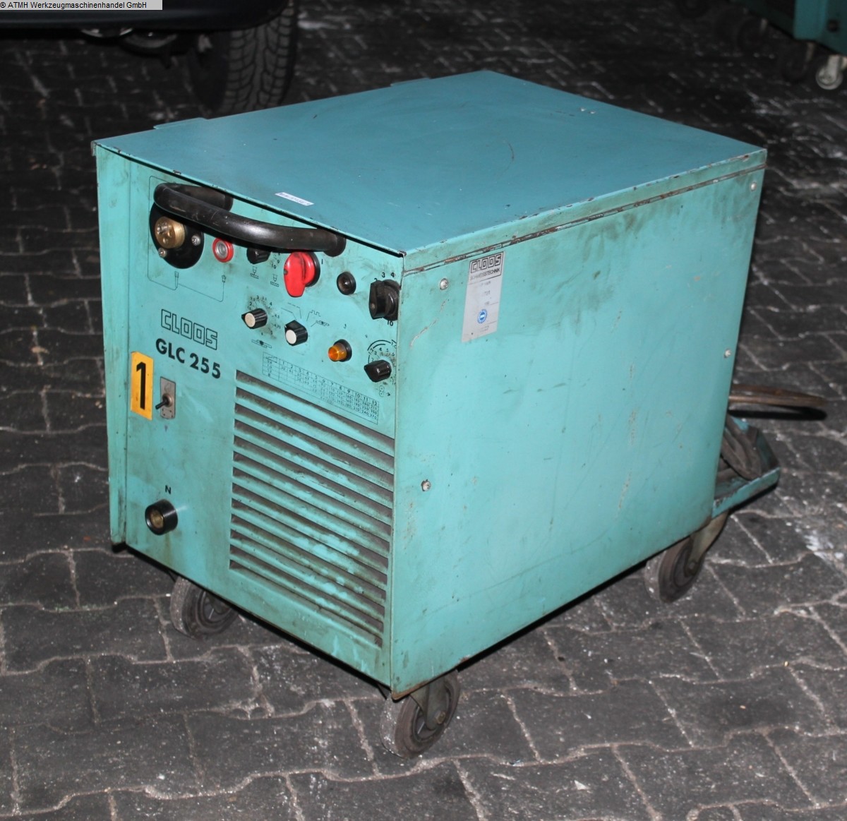 gebrauchte Metallbearbeitungsmaschinen Schweißmaschine - Rundnaht CLOOS MIG / MAG GLC 255