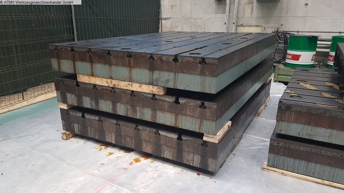 used Other Accessories for Machine Tools bolster plate STOLLE 2870 x 2000 x 300mm