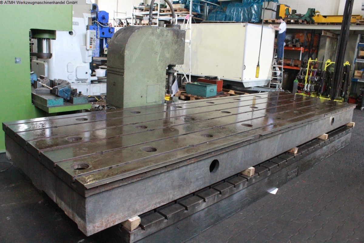 used Other accessories for machine tools bolster plate UNBEKANNT 6400 x 1870 x 400mm