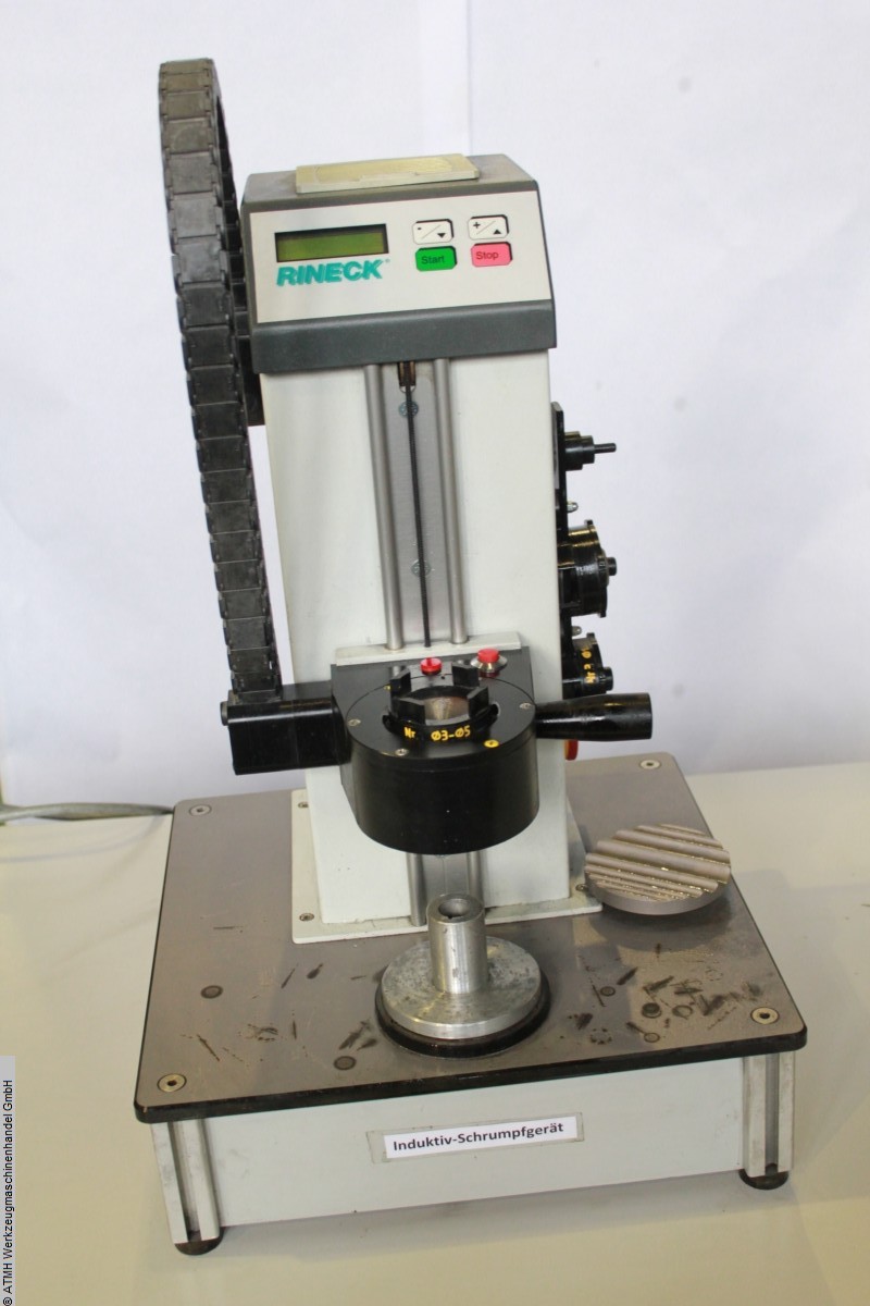 used  induction shrinking machine RINECK Induktherm-rapid-5kW