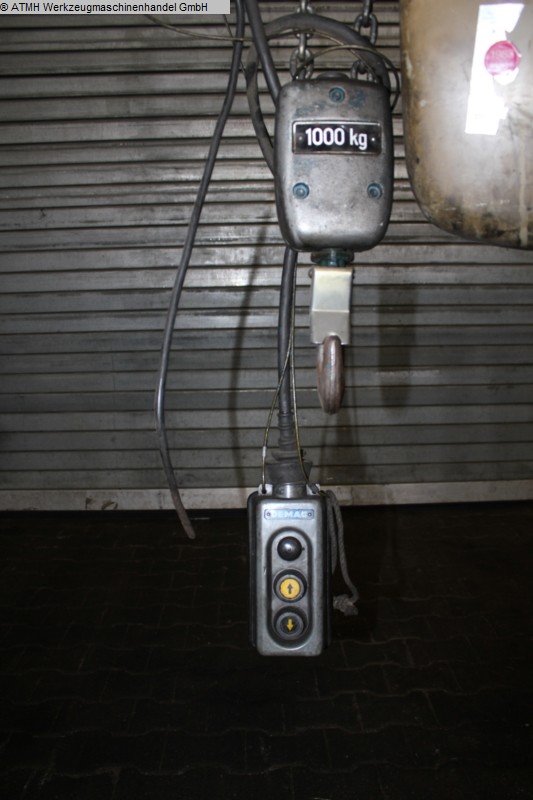 used Chain Hoist - Electric DEMAG PK 5 N Elektro Kettenzug 1000