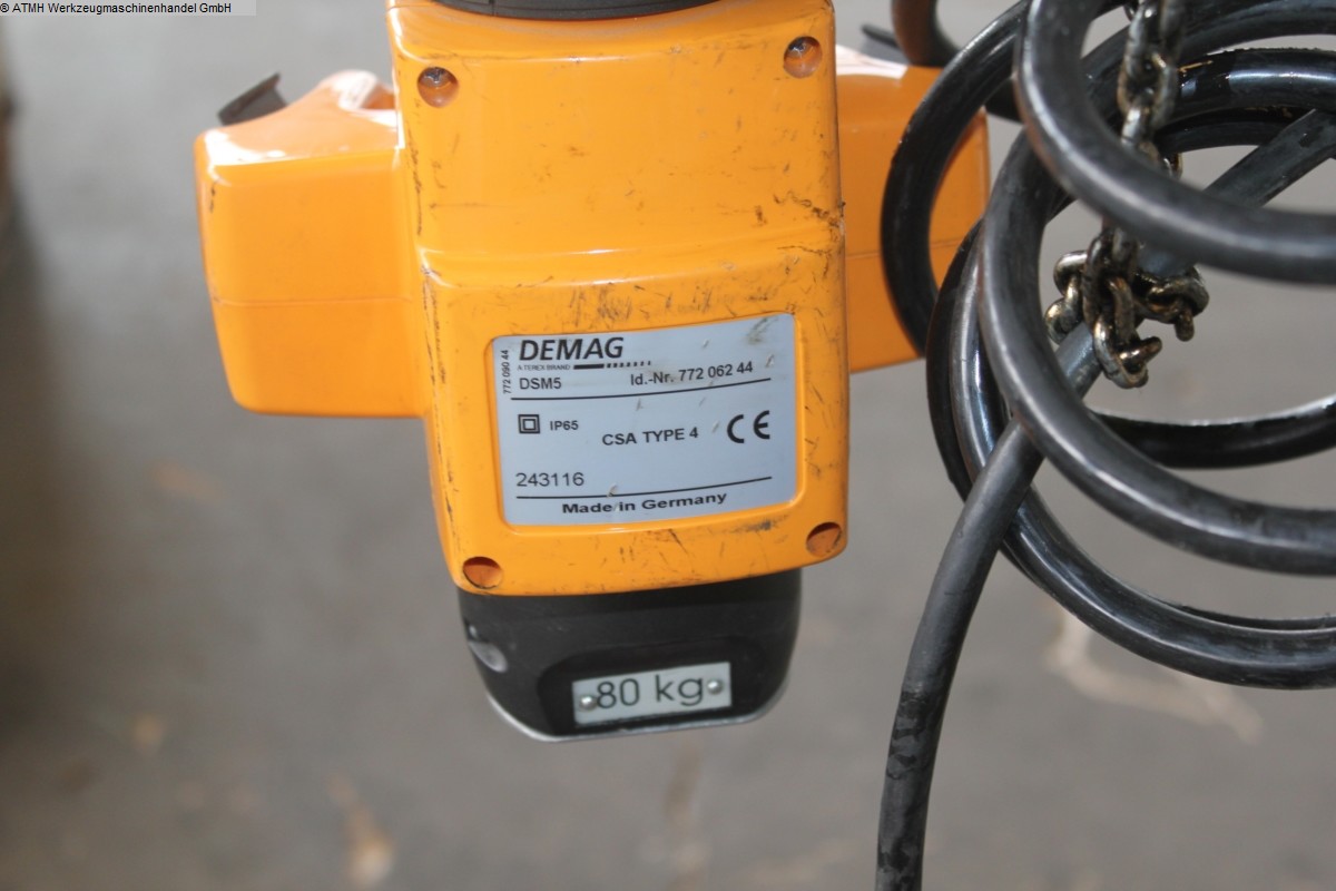 used Chain Hoist - Electric DEMAG DKM 1-80 K V1 F4 Kettenzug