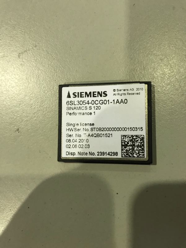used Electronics / Drive technology SIEMENS 6SL3040-0MA00-0AA1
