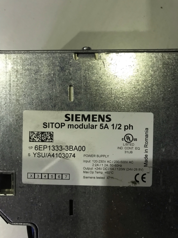 Electronique / Technologie d'entraînement SIEMENS 6EP1333-3BA00