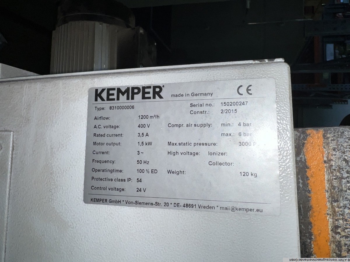 б/у Выхлопная система KEMPER 8310000006