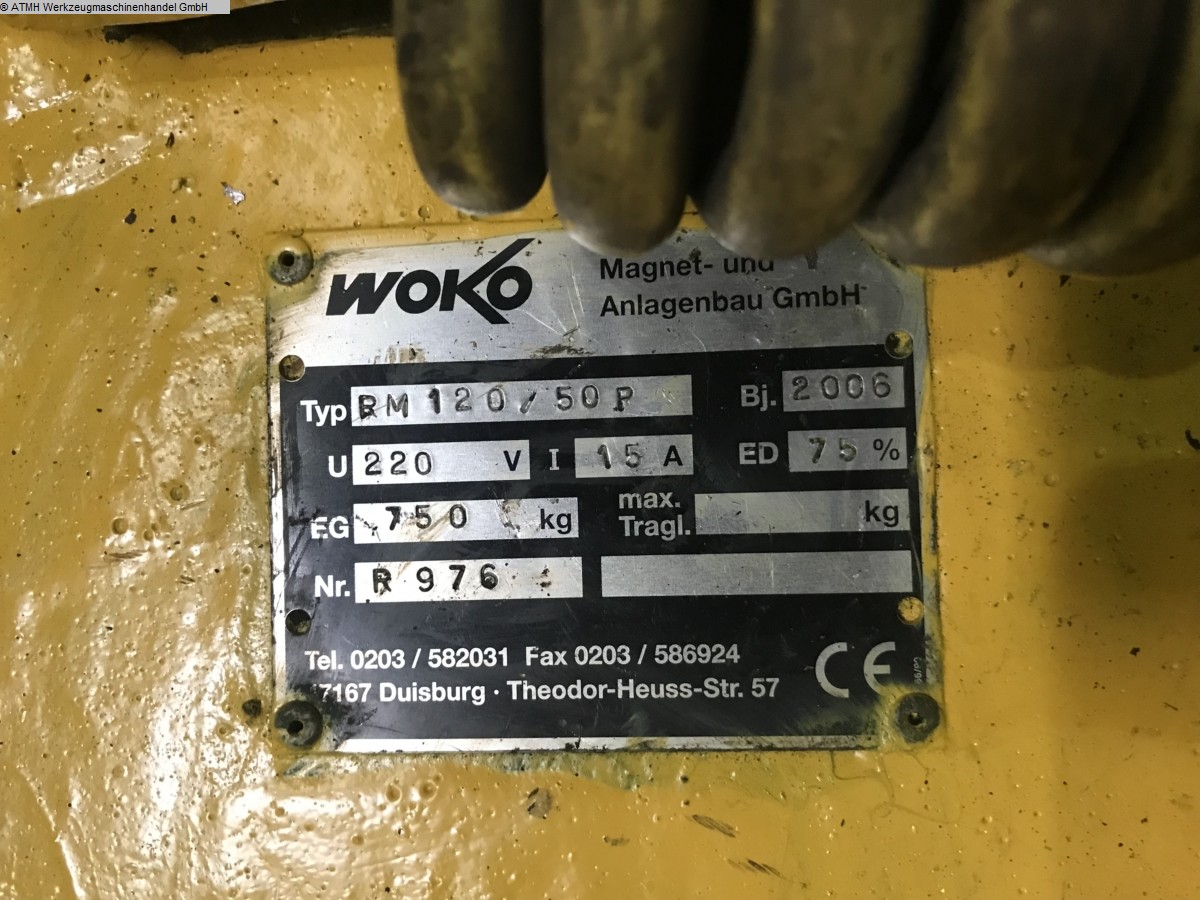 used Lifting magnets WOKO RM120/50P