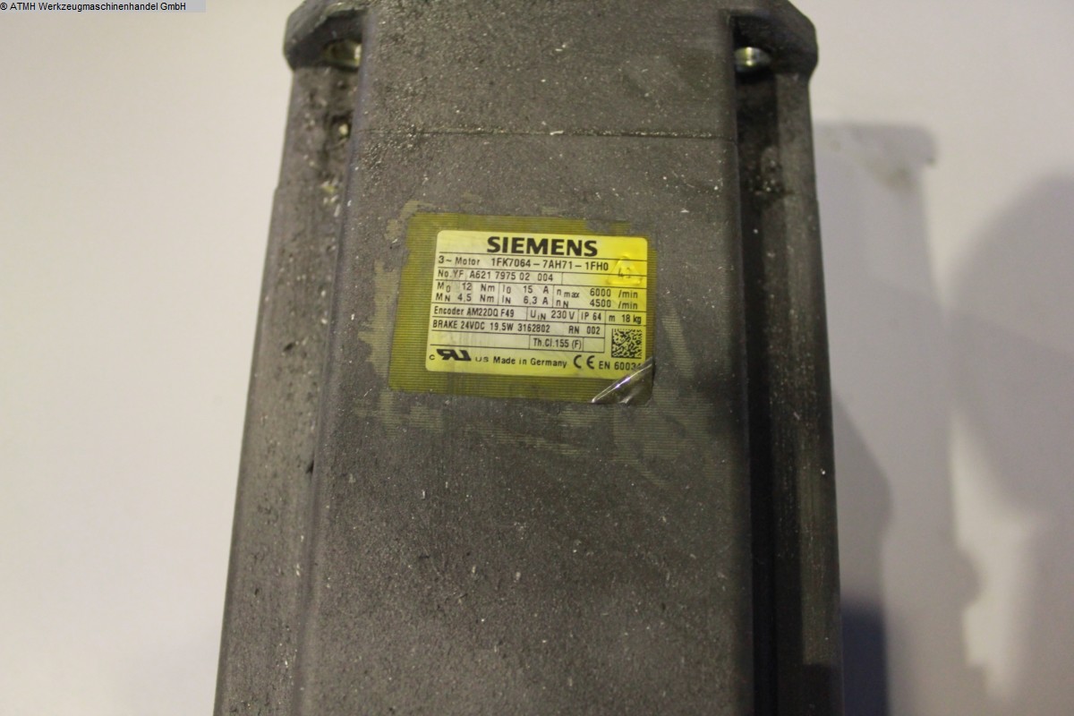 used Motor SIEMENS 1FK7064-7AH71-1FH0