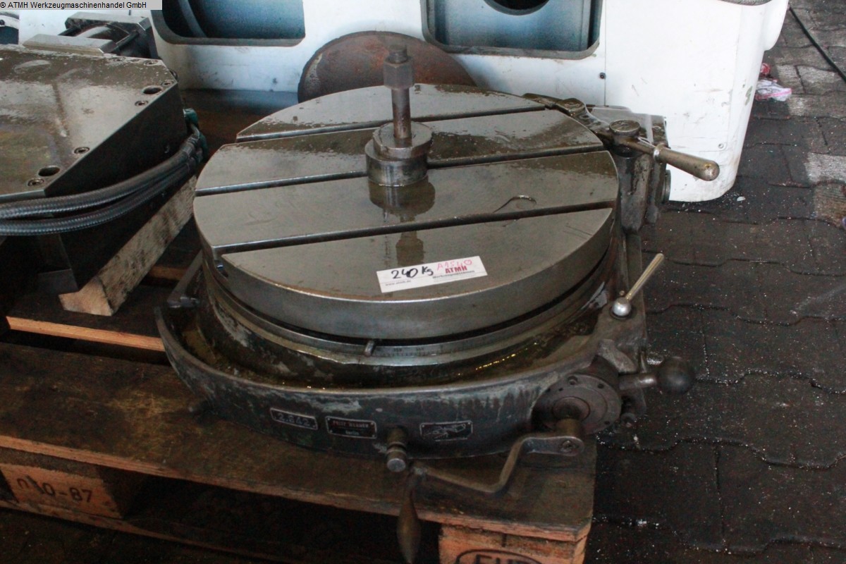 used Rotary Table FRITZ WERNER Rundtisch Ø 500mm Teilapparat