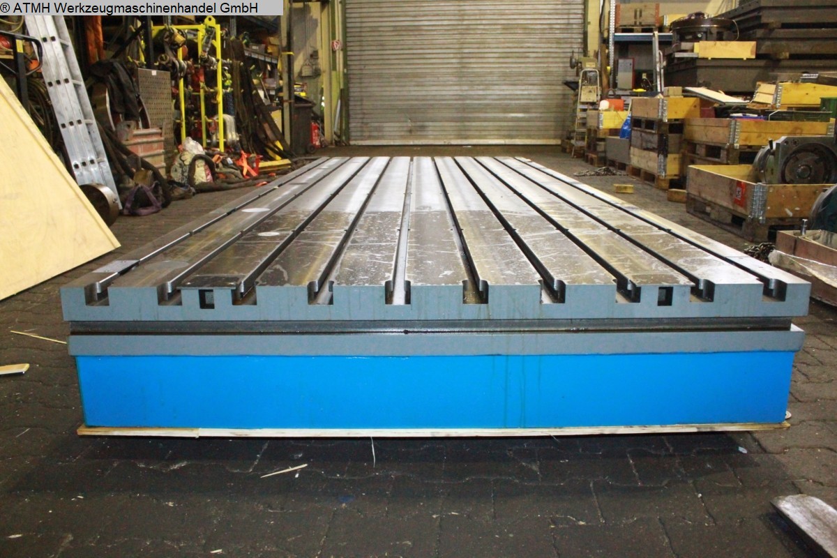 used bolster plate GERD WOLFF 4000 x 1500 x 300mm