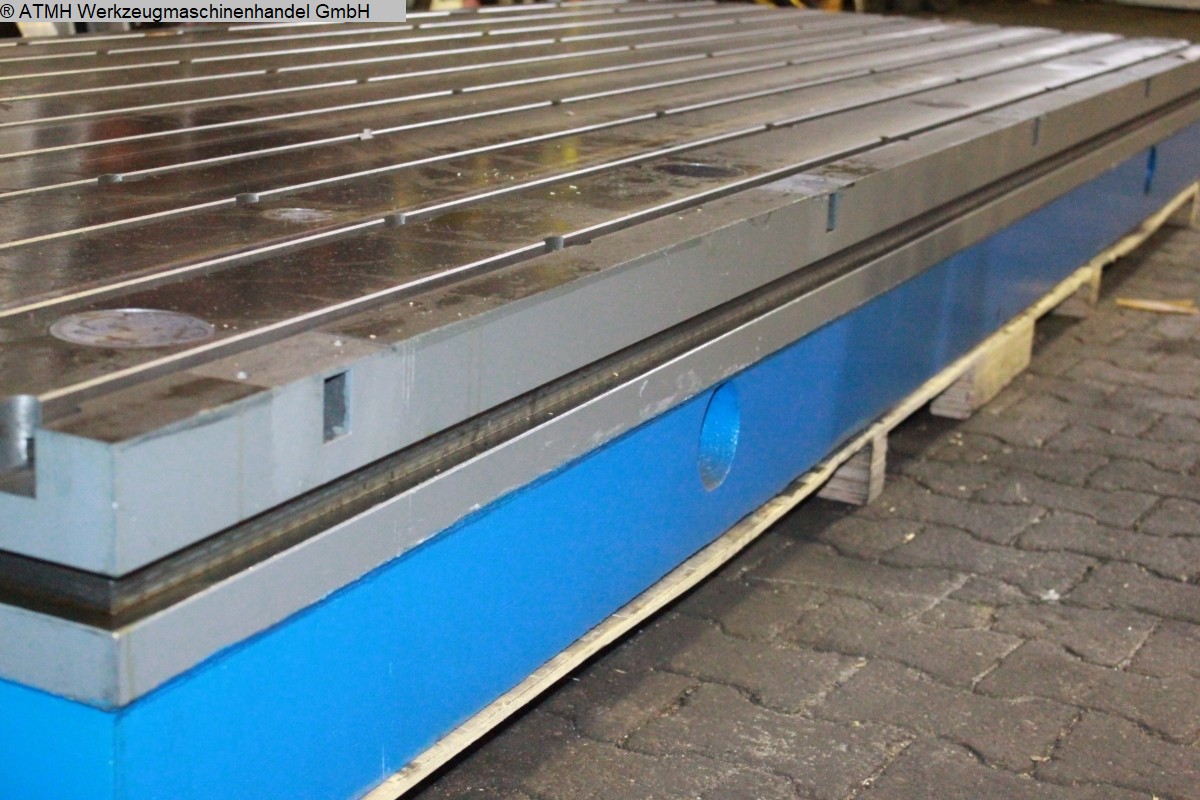 used bolster plate GERD WOLFF 4000 x 1500 x 300mm
