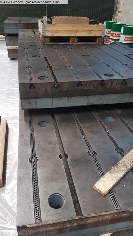 used bolster plate STOLLE 5500 x 2000 x 300mm