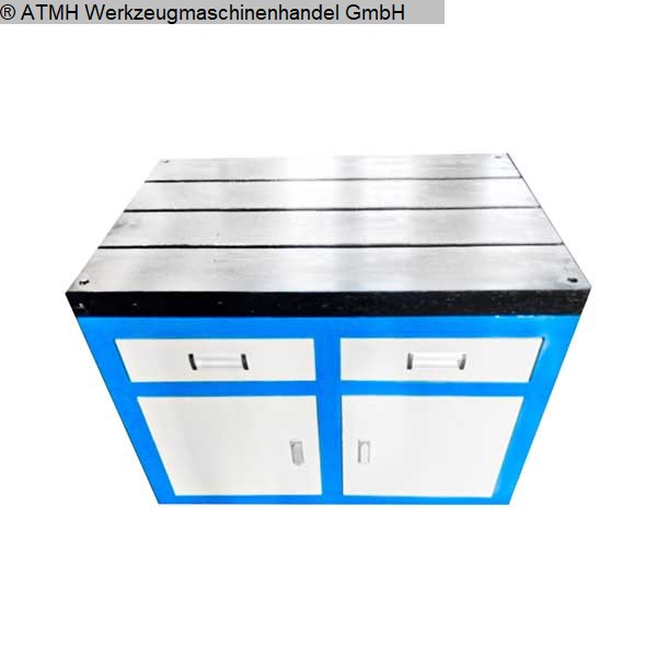 gebrauchte Werkstatteinrichtung / Betriebsausstattung Werkbänke GERD WOLFF Aufspannplatte Werkbank