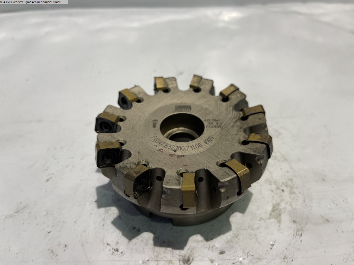 used machine tools Insert milling cutter WALTER 100mm