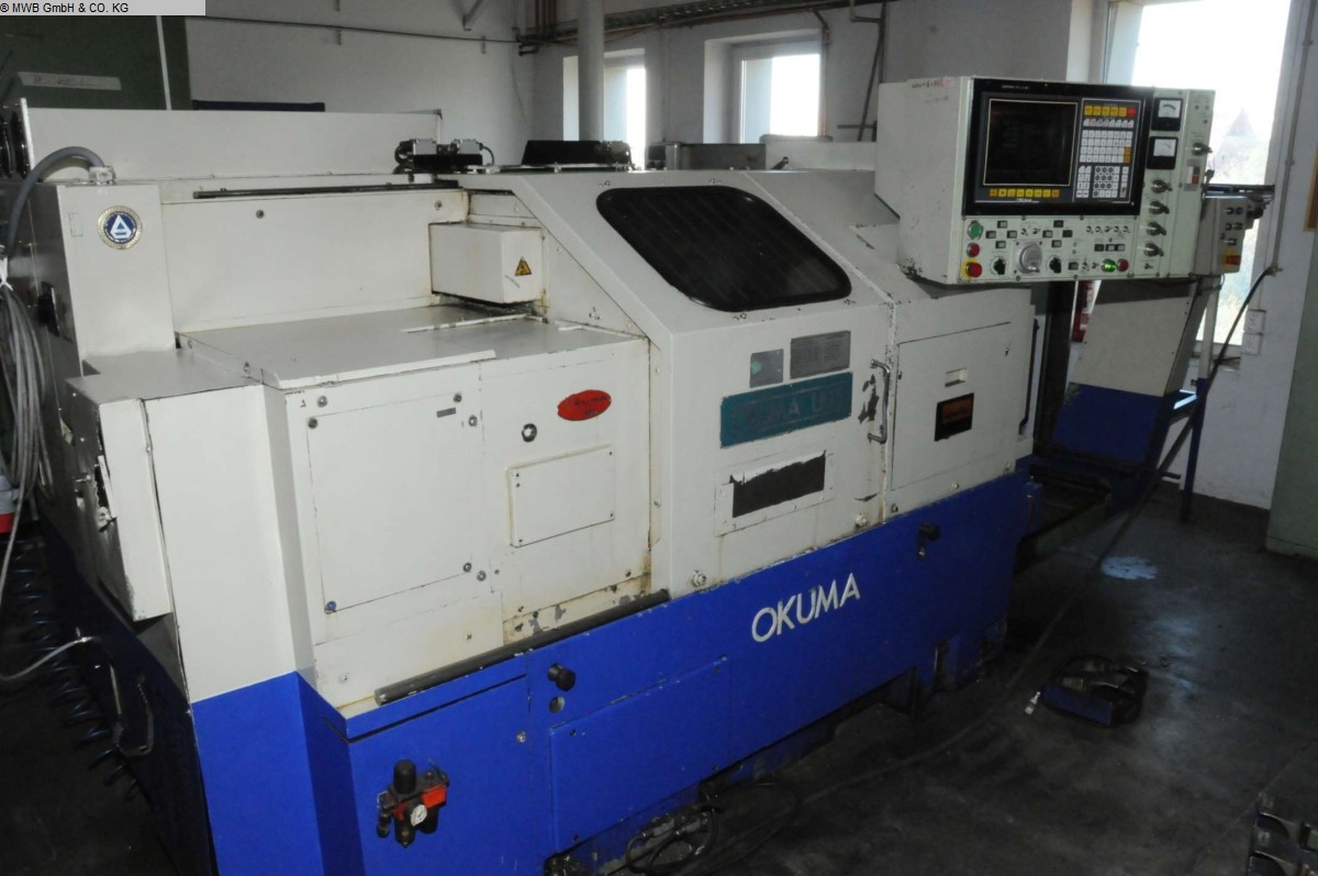 gebrauchte Drehmaschinen CNC Drehmaschine OKUMA LB 15