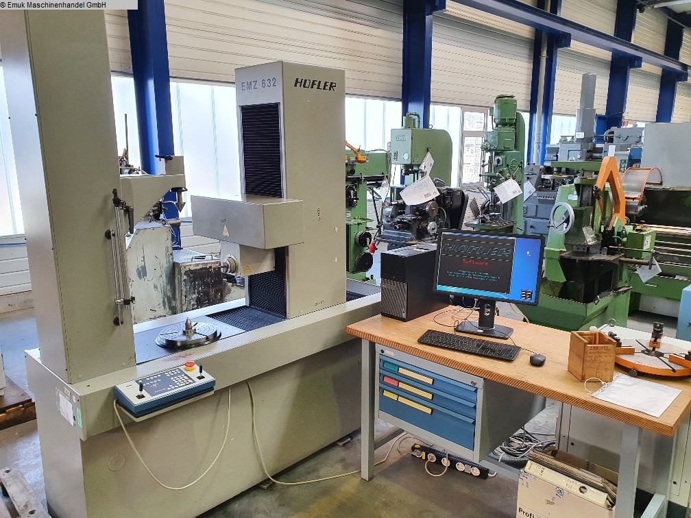 gebrauchte Zahnradprüfmaschine HOEFLER EMZ 632 gebrauchte Zahnradprüfmaschine HOEFLER EMZ 632