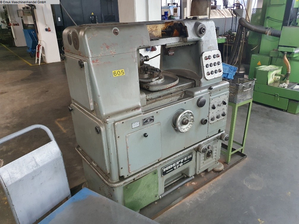 gebrauchte Metallbearbeitungsmaschinen Zahnrad-Abwälzfräsmaschine - horizontal KOEPFER 170