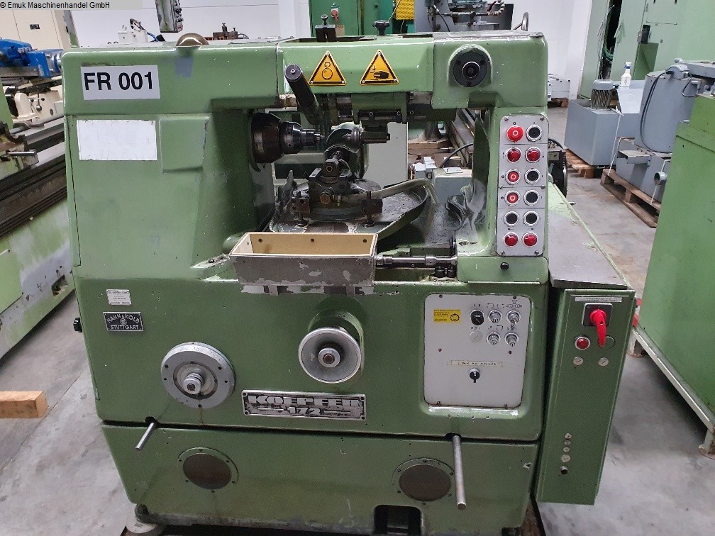 gebrauchte Metallbearbeitungsmaschinen Zahnrad-Abwälzfräsmaschine - horizontal KOEPFER 172