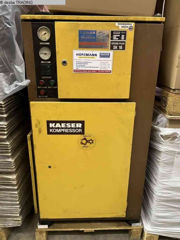 used Machines available immediately Compressors KAESER SK 18