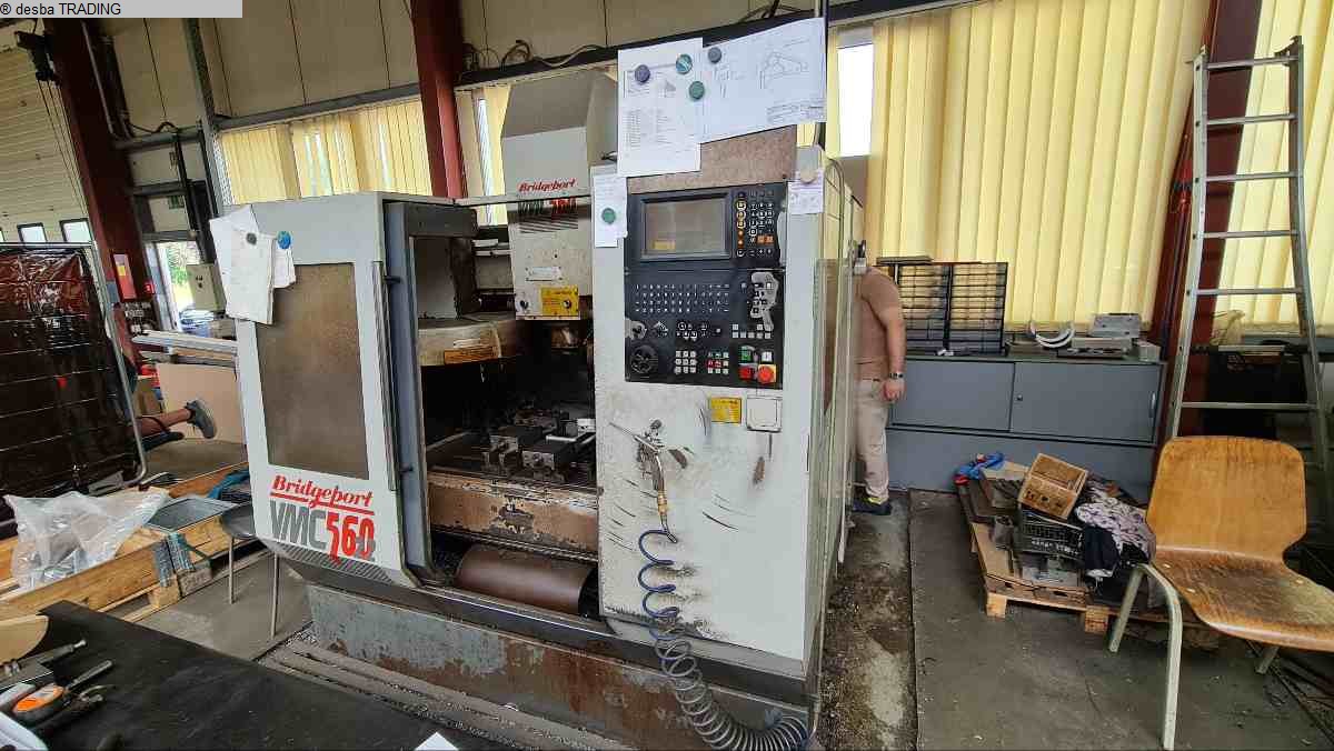 used Machines available immediately milling machining centers - vertical BRIDGEPORT VMC 560