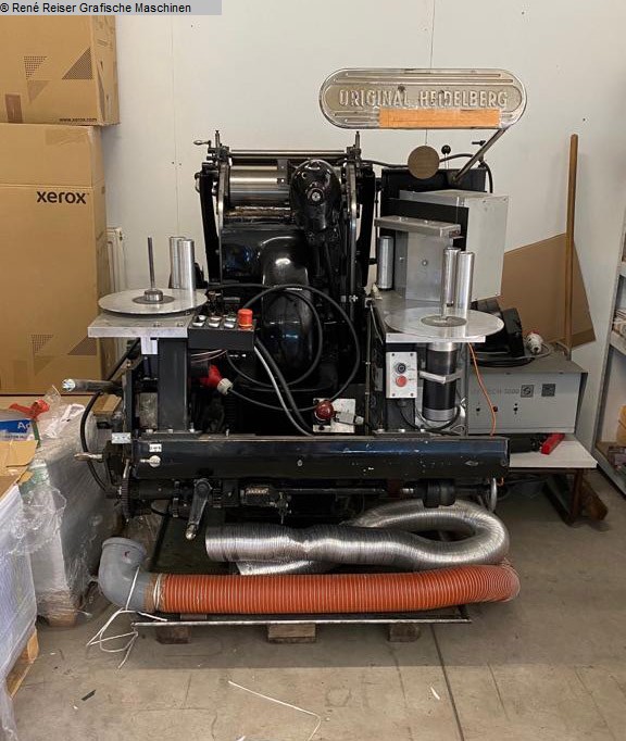 gebrauchte Buchdruck Buchdruckmaschinen Heidelberg OHT (Rollentiegel) gebrauchte Buchdruck Buchdruckmaschinen Heidelberg OHT (Rollentiegel)