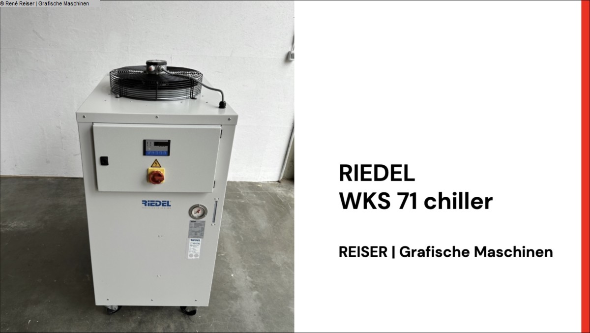 used Machines available immediately Coolant Unit Riedel WKS 71 Chiller