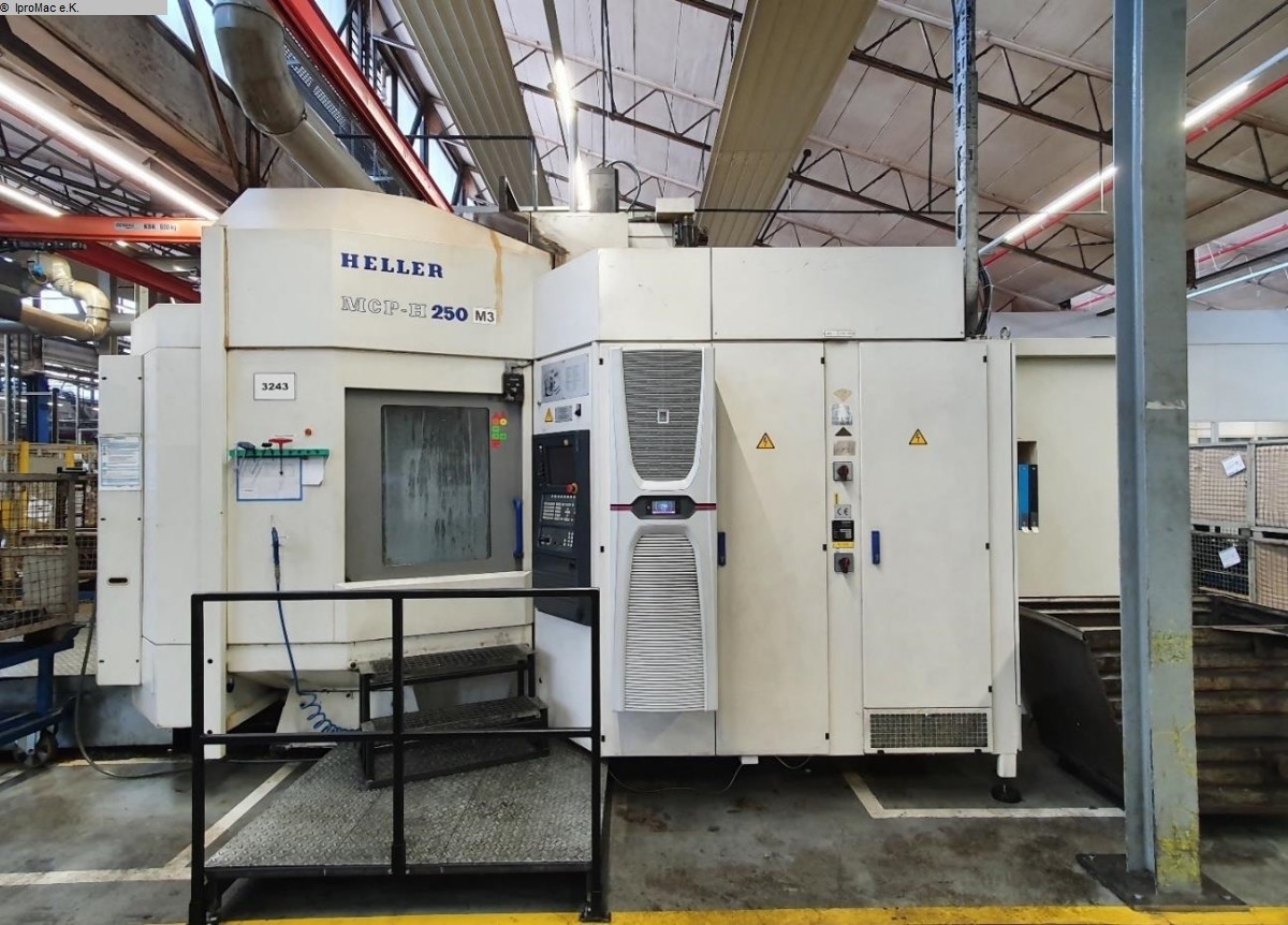 used Machines available immediately Machining Center - Horizontal HELLER MCP-H-250
