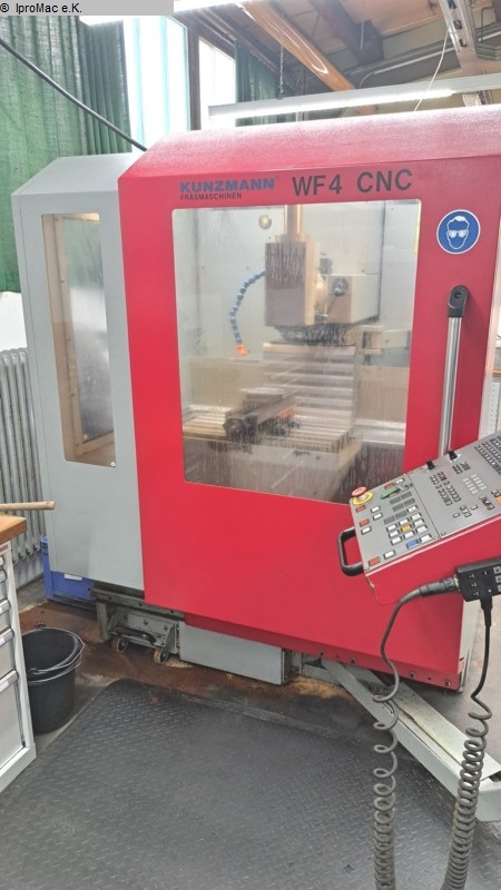 used Metal Processing Tool Room Milling Machine - Universal KUNZMANN WF 4 CNC
