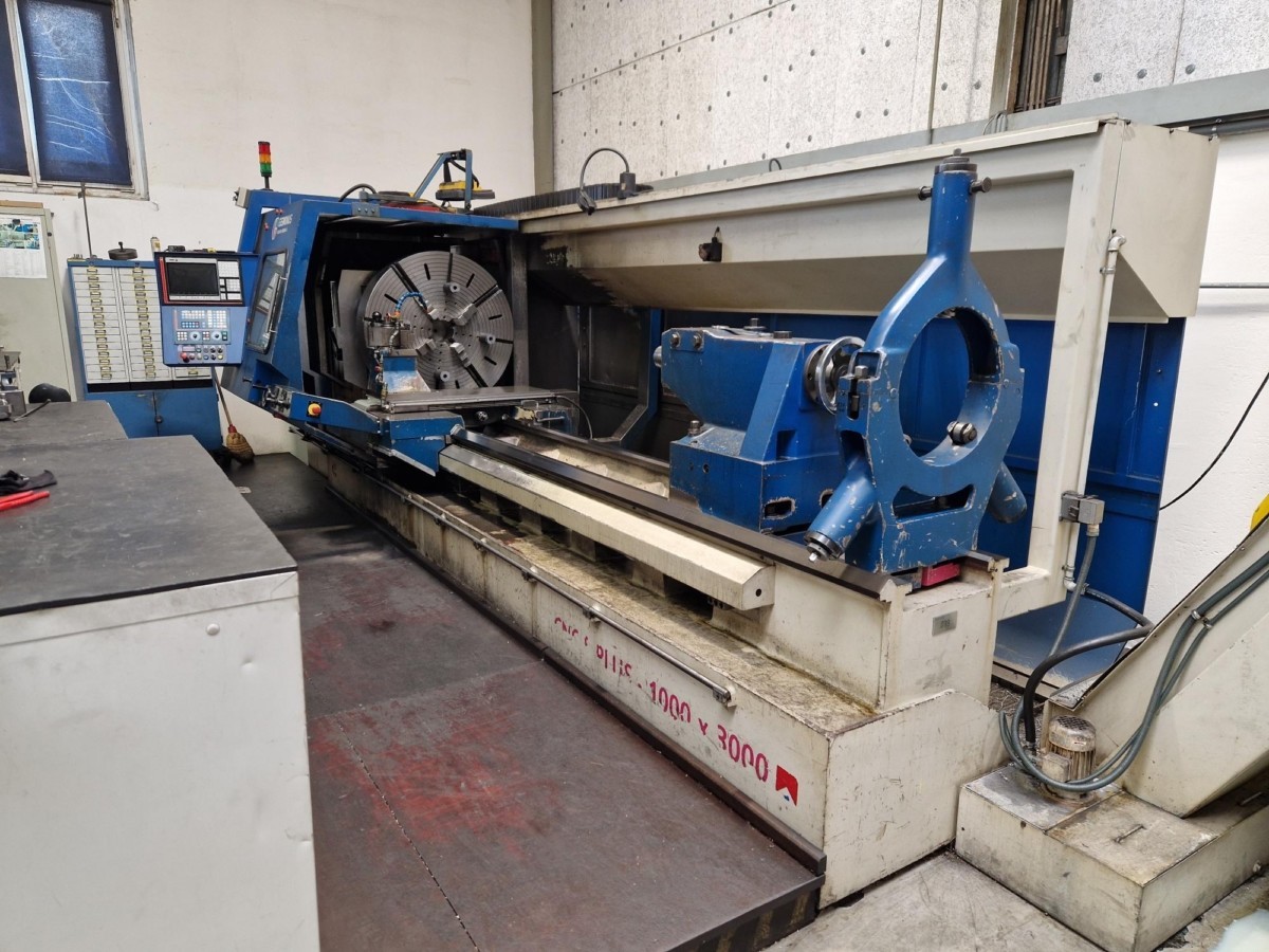 used Lathes Lathe -  cycle-controlled GEMINIS CNC 5 Plus 1000/3000