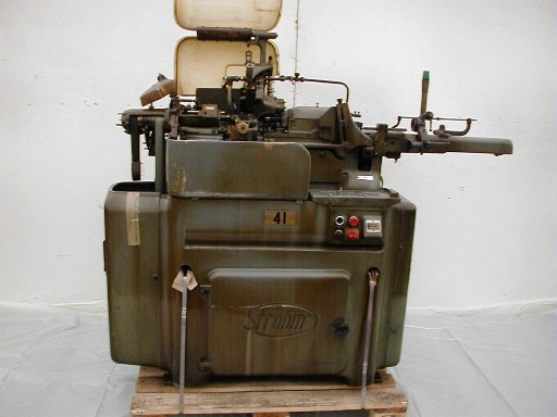 used Machines available immediately Turning Automatic Lathe - swiss lathe STROHM M105 NAR