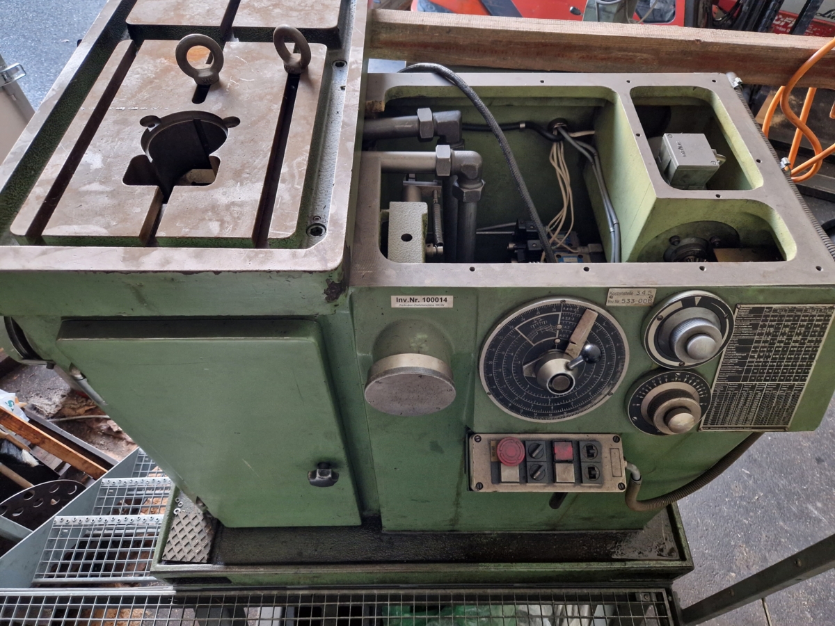 gebrauchte Maschinen sofort verfügbar Keilnutenziehmaschine WGW HKZ 100/850