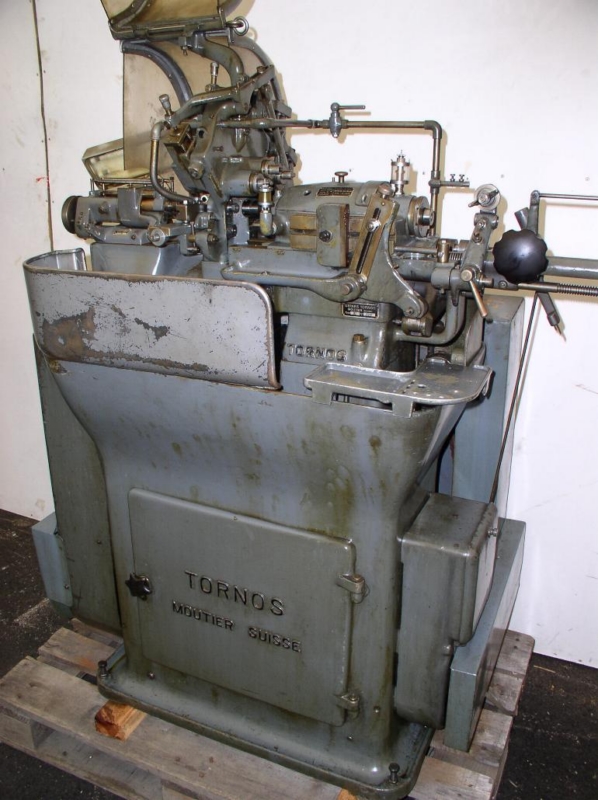 used Metal Processing Turning Automatic Lathe - swiss lathe TORNOS M 7